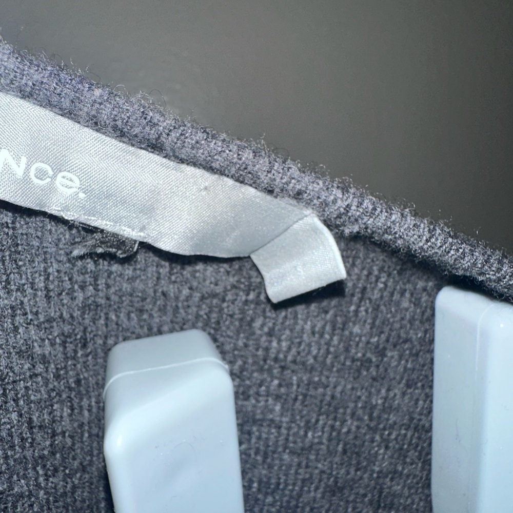 Vince Wool & Cashmere Lace-Up Sweater | Luxury Knit - Picture 6 of 8